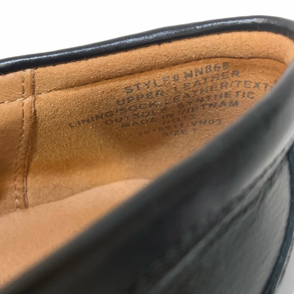 7 / Madewell Women’s Black Leather Loafers - Picture 6 of 8